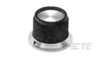 PKD60B1/8=KNOB PLASTIC W/SKIRT-2-1437624-8