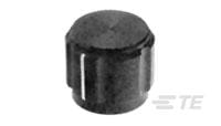 KA900B1/4=KNOB BLACK 1/4 SHAFT-2-1437621-6