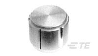 KAS500A1/8=KNOB ALUM 1/8 SHAFT-2-1437621-8