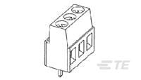 TERMI-BLOK PCB MOUNT  90 2P.-1546218-2