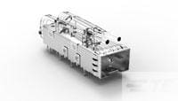 SFP+ 1x1 Cage Assembly, Light Pipe-2007254-1