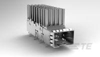 SFP+ 1x1 Cage Assy, PF,with Heatsink-2007464-7