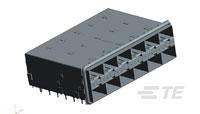 SFP+ assy 2x6 Gasket No Lp Sn-2007567-8