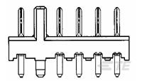 PLUG ASSEMBLY,PB-FREE,2.5MM PITCH 2ND BA-6473451-1