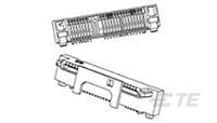 SATA 22P RCPT NUTS 8.2CH DIP G/F-2041456-1