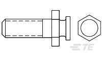 SLIDE LOCK POST, ZN-206807-2