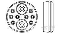 CPC SEAL ASSY KIT,SRS 6,17-10-213900-2