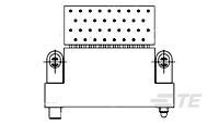 V.35 R/A SKT ASSY,W/BRDLKS-213977-3