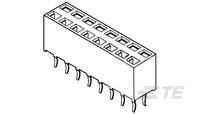 2X5P HV100 REC CON. TE, 8.5MM-215309-5
