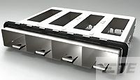 SFP+ Enhanced 1x4 Cage, Heatsink Opening-2180463-1