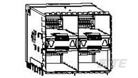 zSFP+ STACKED 2X2 RECEPTACLE ASSEMBLY-2198325-8