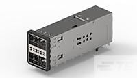 zQSFP+ STACKED RECEPTACLE ASSEMBLY 2X1-2227224-1