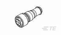 M12 x 1.0 straight socket 3pos A-2273191-1
