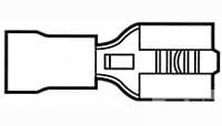 RECEPT,PIDG FASTON 22-18 205-640174-1