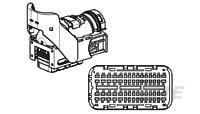 60 POS CONN + COVER AND CPS KI-284742-1