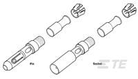 COAX MINIATURE PIN ASSY-201146-9