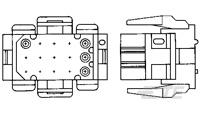 1-640523-0 矩形电源连接器