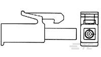 1CIR MINI-UMNL PLUG BLACK-1-172335-9