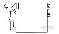 8 POS RADIO CONNECTOR-347782-1
