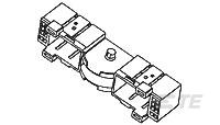 LIF CONN. 111P FRAME ASSY-353670-6