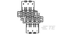 6P HSG F/JUNIOR TIMER BLK-365061-3
