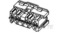 090 MLC 16P PLUG HSG-1-368184-1