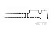 TAPER PIN,ON STRIP,GOLD;53SER-41652