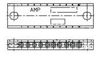 TAPER BLOCK,20 CAV,NATURAL-480065-6