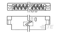 23 AMP BLADE RCPT HSG/MIL-5-582151-2