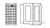 TERM JCT, F/B SZ 21,40 BUSS-1-592629-8