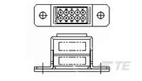 TERM JCT,MRTB SPCL PLATING-592855-1