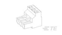 14 POS 5.0 MM R/A PLUG,TRM BLK, marking-6-796640-4