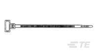 CABLE TIE FLAG,NAT,100PK-1-603230-9