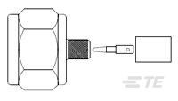 N SERIES CABLE PLUG, LMR-240 C-6274532-1