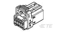 10P PLUG ASSY A KEY W/O CPA-638393-1