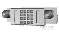 MBXL R/A RCPT 1P+16S+1P-6450560-3