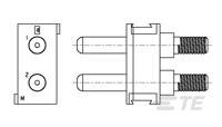 6648499-1 矩形电源连接器