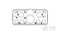 Asy,Insert,Socket, GPRBN13C1SB-1738115-1