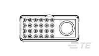 Insert Asy,Socket, GPRBE25Q1SB-1877568-1