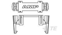 765529-1 PCB 连接器应力消除