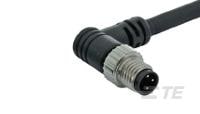 M8 MALE CONN, PUR 90? w S/R-1838293-3