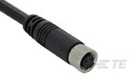 M8 FEMALE CONN, PUR w/o S/R-1838283-3