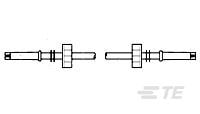 LGH-4 DBL MOLDED END LEAD-2-846291-0
