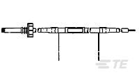 LEAD, SGL END ASSY, LGH-7-848078-3