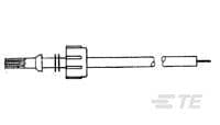 LGH-1 SGL MOLDED END LEAD-849427-3