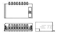 1MM FFC SMT H ASSY 19P EMBOSS-1-84981-9
