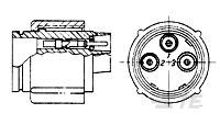 PLUG ASSY, 3 PIN-863021-2