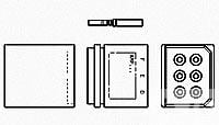 6 PIN SUB MIN RECEPTACLE KIT-867483-1