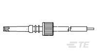 LGH 1/2 SGL END LEAD POS STOP-867956-1