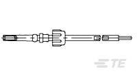 LGH 1/2L SGL END LEAD ASY-5-867938-5
